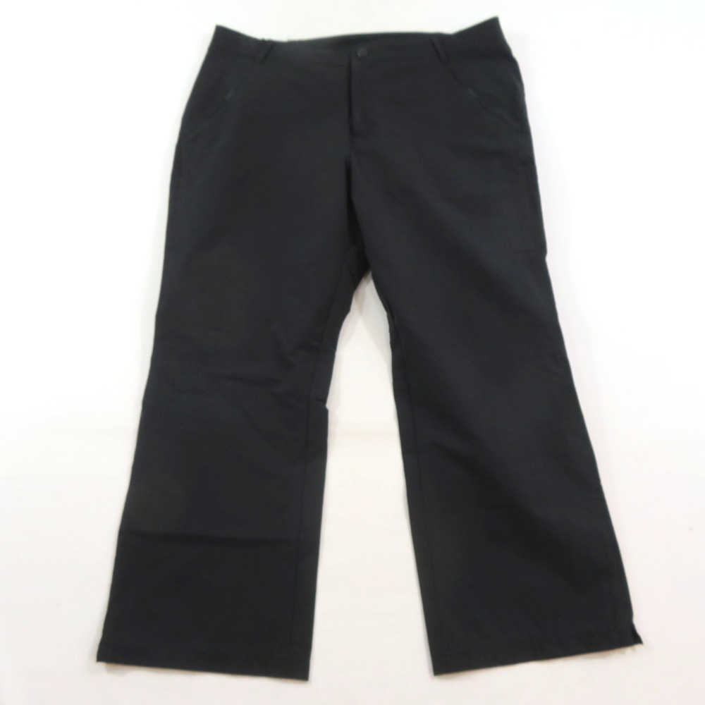 Columbia Titanium Pants Outdoor Hiking Nylon Blend Black Womens L Short